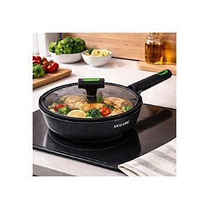 Frigideira para Indução Ucc Llife Antiaderente 21cm Verde