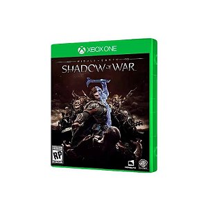 Jogo Terra Média Sombras da Guerra Xbox One