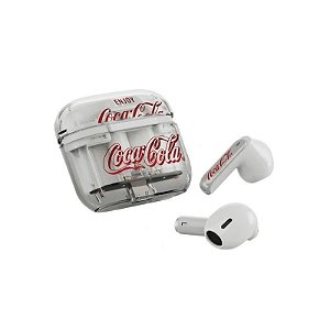Fone de Ouvido Coca Cola T365 Bluetooth - Branco
