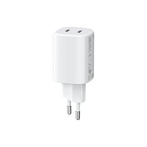 Carregador para Tomada Xiaomi Mi 45W Nano Turbo Adaptador 2 Portas - Branco
