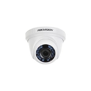 Câmera de Vigilância Hikvision Domo DS-2CE56D0T-Irpf Interno - Branco