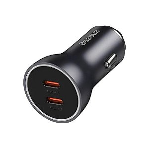 Carregador Duplo para Carro Baseus CGJM000213 60 W USB-C Cinza