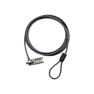 Cabo de Segurança Targus PA410U-71 Defcon T-Lock com Cadeado para Notebook - 1,98 Metros