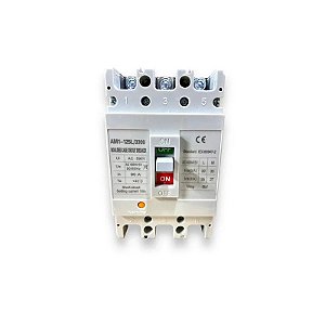 Disjuntor Interruptor Trifásico 3 Polos 90A 50/60Hz (Curva C)