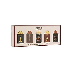 Kit Perfumes Lattafa Pride Nº 4 Edp - Unissex 5 Peças
