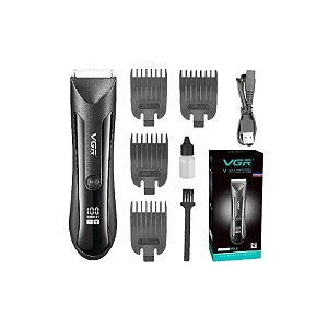 Cortador de Cabelo Voyager VGR V-951 Recarregável - Preto