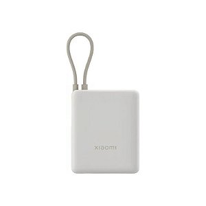 Carregador Portátil Xiaomi BHR9333GL 10.000 Mah 33 W Bege com Cabo USB-C