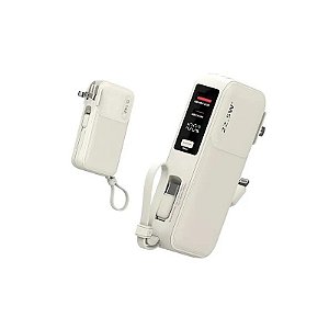 Bateria Auxiliar G-Tide TRAVELER-1 - 10000MAH - Bege