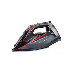 Ferro a vapor Electrobras EBPV-30 de 1.200 Watts Antiaderente + Spray 127V ~ 60Hz - Preto/Vermelho