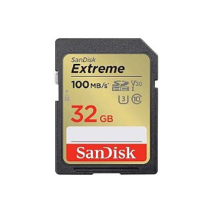 Cartão de Memória Micro SD Sandisk Extreme 32GB 100MBS - SDSDXVT-032G-Gncin