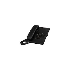Telefone com Fio Panasonic KX-TS500LX Preto