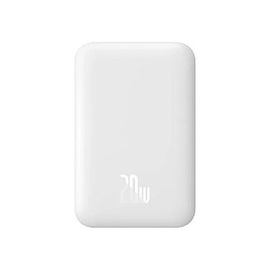 Carregador Portátil Magnético Baseus Airpow 6000 Mah 20 W USB-C - Branco (P10022807213-00)