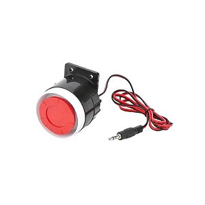Alarme Sirene Visionbras VB-WS440W 433MHz Bivolt