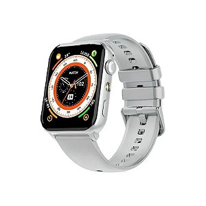 Relógio inteligente Blackview R30 Max - Bluetooth - Prata