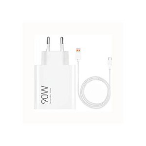 Carregador Xiaomi MDY-15-Ek - 90W - USB - com Cabo USB/USB-C - Branco