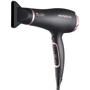 Secador de Cabelo Mondial Black Rose SC-37 - 2000W - 110V/60Hz