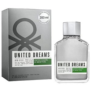 Perfume Benetton United Dreams Aim High EDT 200ml - Masculino