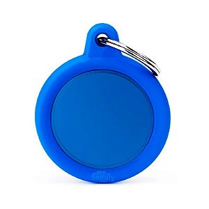 Placa de identificação MyFamily Hushtag HTA04AZUL - Azul