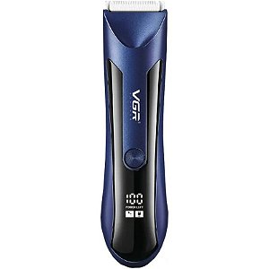 Cortador de Cabelo VGR Voyager V-951 Aparador de Cabelo e Corporal Azul