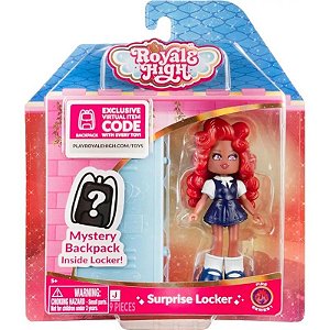 Boneca Royale High Surpresa Armário Série Fogo - RYH0037 (9 Peças)