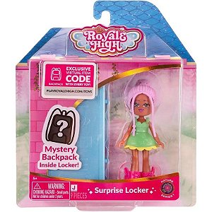 Boneca Royale High Surpresa Armário Série Natureza - RYH0034 (9 Peças)