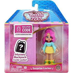 Boneca Royale High Surpresa Locker Light Series - RYH0046 (9 Peças)