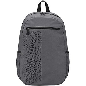 Mochila Olympikus OIWB221808/24W/24S Basic Pich Cinza/Preto