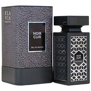 Perfume Flavia Noir Couro EDP 90mL - Unissex