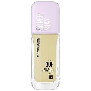 Base Líquida Maybelline SuperStay Lumi-Matte 30H N-119 - 30mL