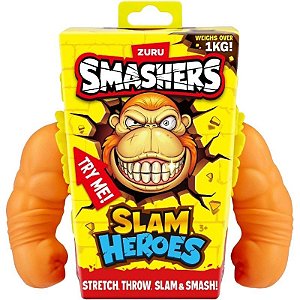 Herói Smashers Slam Gorila Laranja Zuru - 74140