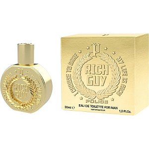 Perfume Police Rich Guy EDT 30mL - Masculino