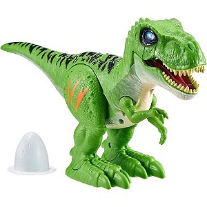 Robô Vivo T-Rex Atacante Zuru - 7127 Verde