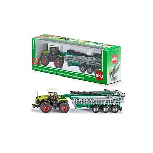 Trator Agrícola Siku com Tanque 1:87