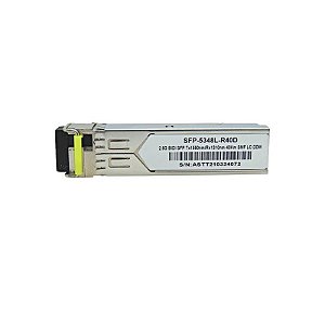 Cabo F. M SFP 2.5G 40KM Bidi LC DDM TX1550-RX1310NM 5348L-R40D