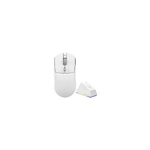 Mouse Gamer Ajazz AJ139 V2 MC Nacodexx Sem Fio - Branco (985584)