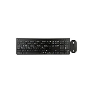 Kit Mouse e Teclado Smartfy TW02B - Sem Fio - Português - Preto