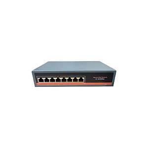 Switch Gerenciável de 8 Portas PoE 120W 10/100/1000Mbps 8 PoE RJ45 G0800GB
