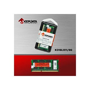 Memória RAM DDR3L 8GB 1600 Keepdata KD16LS11/8G