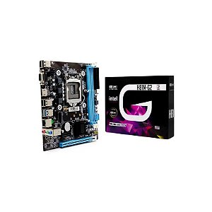 Placa-mãe Goline H81M-G2 DDR3 Socket LGA 1150 Chipset H81 - (Gigabit e M.2) (1 Ano de Garantia)