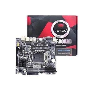 Placa Mãe Afox (1155) IB75 VGA/ HDMI
