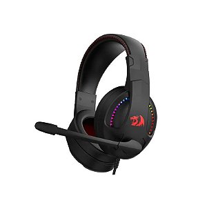 Fone de Ouvido Redragon H211-RGB Cronus 3.5MM+USB - Preto