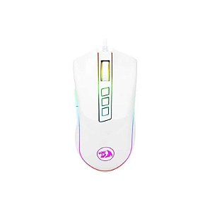 Redragon Cobra M711W RGB Branco Gamer Mouse 10000 Dpi