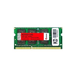 Memória RAM Keepdata KD16S11/8G - 8GB - DDR3 - 1600MHZ - para Notebook