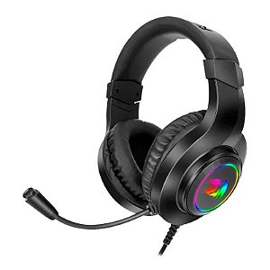 Fone de Ouvido Gamer Redragon Hylas H260RGB (Com Fio)