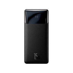 Carregador Portátil Baseus PPBD050001 10000mAh Digital 15W Preto