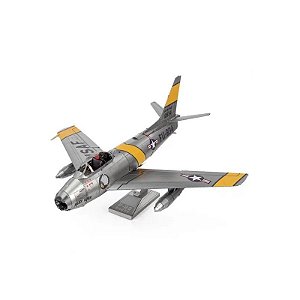 Kit de Modelo Fascinations Inc Metal Earth ME1015 F-86 Sabre