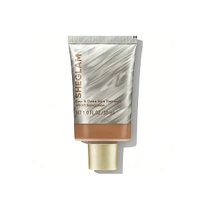 Base Tonal Sheglam Dew & Done Tinta para Pele FPS20 Saddle 30ML