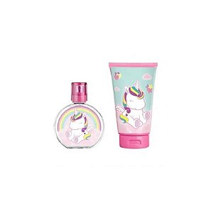 Kit Disney Meu Unicórnio Água de Colônia 50ML + Gel de Banho 300ML