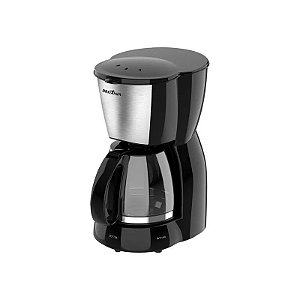 Cafeteira Elétrica Britânia Inox BCF19A - 550W - Até 18 Xícaras - 110V/60Hz - Preto