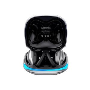 Fone de Ouvido Transformers TF-T33 - Bluetooth - com Microfone - Cinza